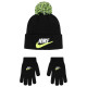 Nike Βρεφικό σετ σκουφάκι & γάντια Club Chenille Peak Beanie/Gloves Set Nike Βρεφικό σετ σκουφάκι & γάντια Club Chenille Peak Beanie/Gloves Set